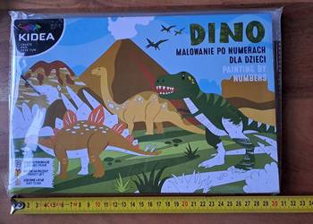 Obraz malowanie po numerach Dinozaury Dinozaur Dino