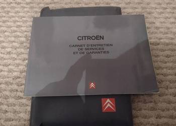CITROEN 2000 Książka Gwarancyjna Serwisowa CZYSTA FRANCJA