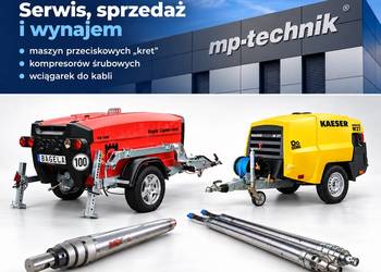 Serwis – Kompresory / Maszyny przeciskowe “Krety” / Wciągarki