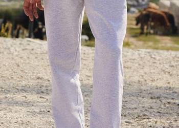 BAWEŁNIANE Spodnie dresowe szare FRUIT of the LOOM BAWEŁNIANE Spodnie dresowe szare FRUIT of the LOOM