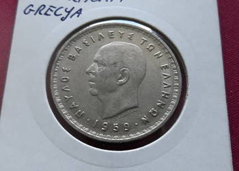 10 Drachm Grecja 1959 r. 10 Drachm Grecja 1959 r.
