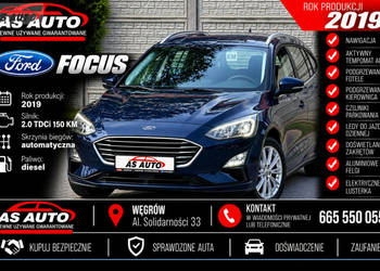 Ford Focus 2.0 TDCI Titanium/Automat/Kamera/Nawigacja/PDC/ACC/Alu/Serwis M…