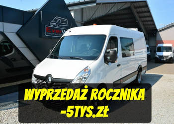 Renault Master max master bliźniak L3H2 6 osobowy pełna opcja serwis