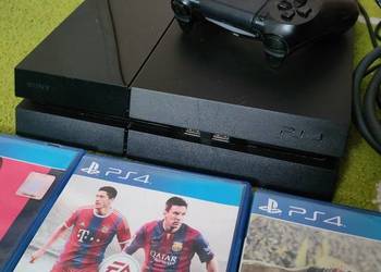 PlayStation 4 konsola plus gry