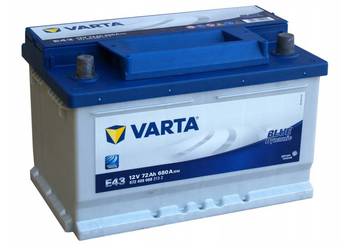 Akumulator VARTA BLUE DYNAMIC E43 72Ah/680A Elbląg
