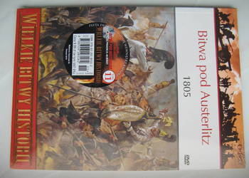 Osprey: Bitwa pod Austerlitz 1805, książka + film DVD/Nowa!