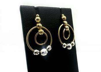 Złote Kolczyki pr. 585 2,18g