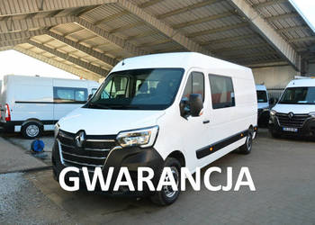 Renault Master max master 7 osobowy L3H2 brygadówka 14tys. km!! doka servis