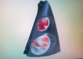 LAMPA TYLNA LE/PR DO: CITROEN C1 2005.09 - CZARNA