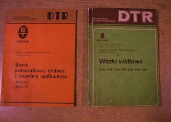 Instrukcja obsługi D.T.R. - wózek widłowy RAK Suchedniów