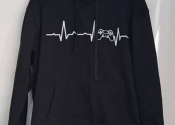 Bluza chłopięca z kapturem rozm.M Wektor Pulsu