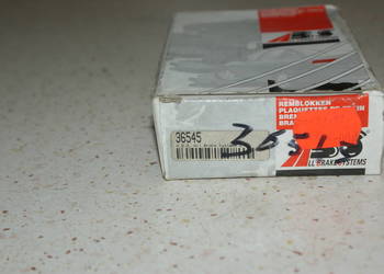 KLOCKI HAMULC. DAIHATSU CHARADE 83-87   ABS 36545