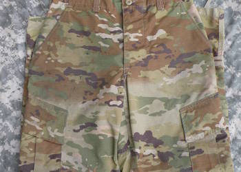 Spodnie ACU multicam ocp small short naprawiane