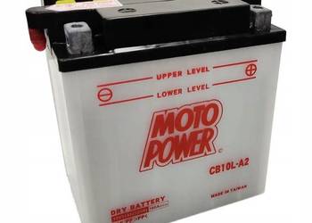 Akumulator motocyklowy MotoPower CB10L-A2 YB10L-A2 12V 11Ah