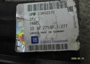 kierownica wlotu powietrza prawa do chłodnicy Astra j kierownica wlotu powietrza prawa do chłodnicy Astra j