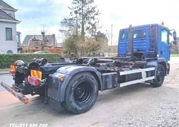 hakowiec 4x2 MAN TGM 18.330  do pojemnikow komunalnych