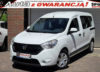 Dacia Dokker TYLKO 31 tys km 1.6SCE 102KM, Laureate, Salon PL Serwis ASO, …