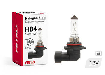 Żarówka halogenowa HB4 12V 51W 9006 AMIO