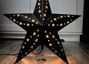 Ozdoba solarna Tchibo"Metal Star" Gwiazda świąteczna Tchibo