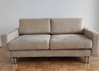 2 szt sofy, obicie irchopodobne, plamoodporne