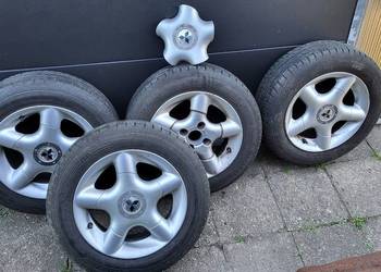 Alufelgi 14 4x100 + opony letnie 185/60
