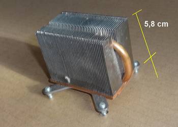 Radiator bez wiatraka (mocowanie 6 cm x 6 cm)