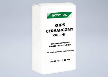 Gipsy Specjalistyczne - GIPS CERAMICZNY GC-4I - Extra Bały