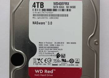 WD Red NAS 4TB SATA 3,5" WD40EFRX 5400RPM