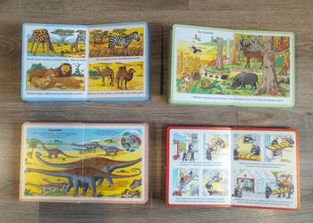 4 Książeczki "Obrazki dla Maluchów" - 30 grubych stron każda! - KRAKÓW