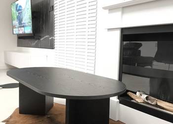 Stolik kawowy czarne drzewo