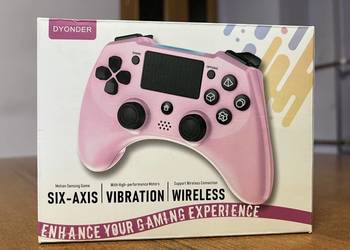 Kontroler pad DYONDER Controller PS4/PC/Android/iOS różowy pink