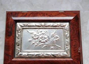 Szkatułka, pudełko drewniane Ottaviani, Vintage Made in Ital