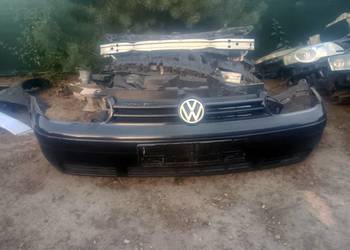 Zderzak Golf IV 4 Zderzak przedni Atrapa przód czarny LC9Z DO ZAŁOŻEN