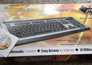 Klawiatura Manta Guel MM 947 multimedialna