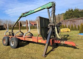 przyczepa leśna More Maskiner SF-11