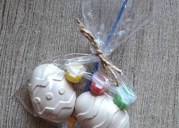 Wielkanoc wielkanocne upominki kreatywne dla dzieci figurki gipsowe