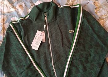Komplet dresowy Lacoste Monogram - kolor zielony, rozmiar S