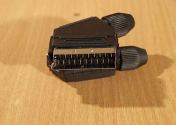 WTYK EURO-SCART 20 pin na kabel - do audio-video, RTV itp.