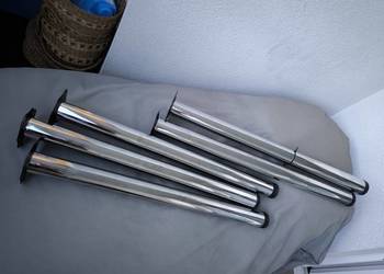 Nogi do stołu, biurka metalowe 5 sztuk