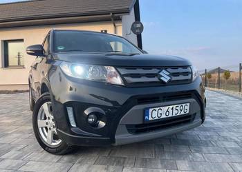 Suzuki Vitara AllGrip 4x4 Benzyna 1.6 Ledy Alcantara Serwisowany Hak