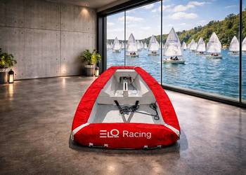 Pokrowiec dolny do łódki Optimist. ELO Pokrowce, ELO Racing