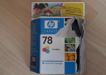 Oryginalny tusz HP 78 Tri-kolor 19ml po dacie