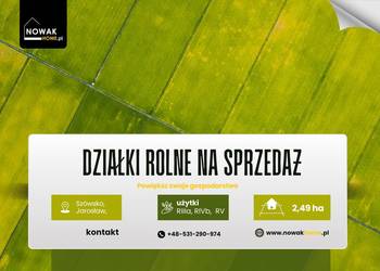 Sprzedam pakiet działek rolnych /Szówsko-Jarosław