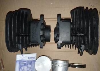 Cylindry M72 po szlifie z nowymi tłokami TRT