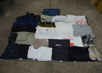 Ubrania-Różne!! Kurtki, Polar, Spodnie Wrangler, Koszulki-Zestaw!!