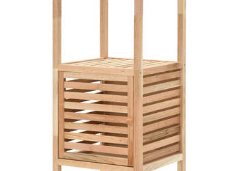Szafka łazienkowa z drewna orzecha włoskiego 395x355x86 cm WM-247098