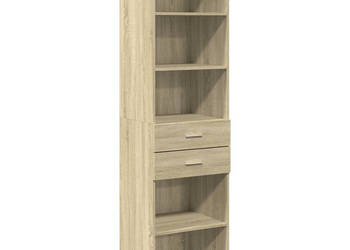 Wysoka szafka dąb sonoma 50x425x185 cm WM-3281457