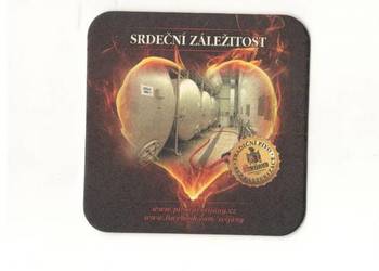 Svijany  - podstawka do piwa. Nr. 19.