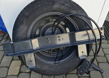Komplet koło zapasowe Continental Iveco Daily 225/65 R16C winda mocowanie