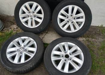 Alufelgi Oryginalne Volkswagen Passat Caddy Golf Touran Felgi 15' 5x112